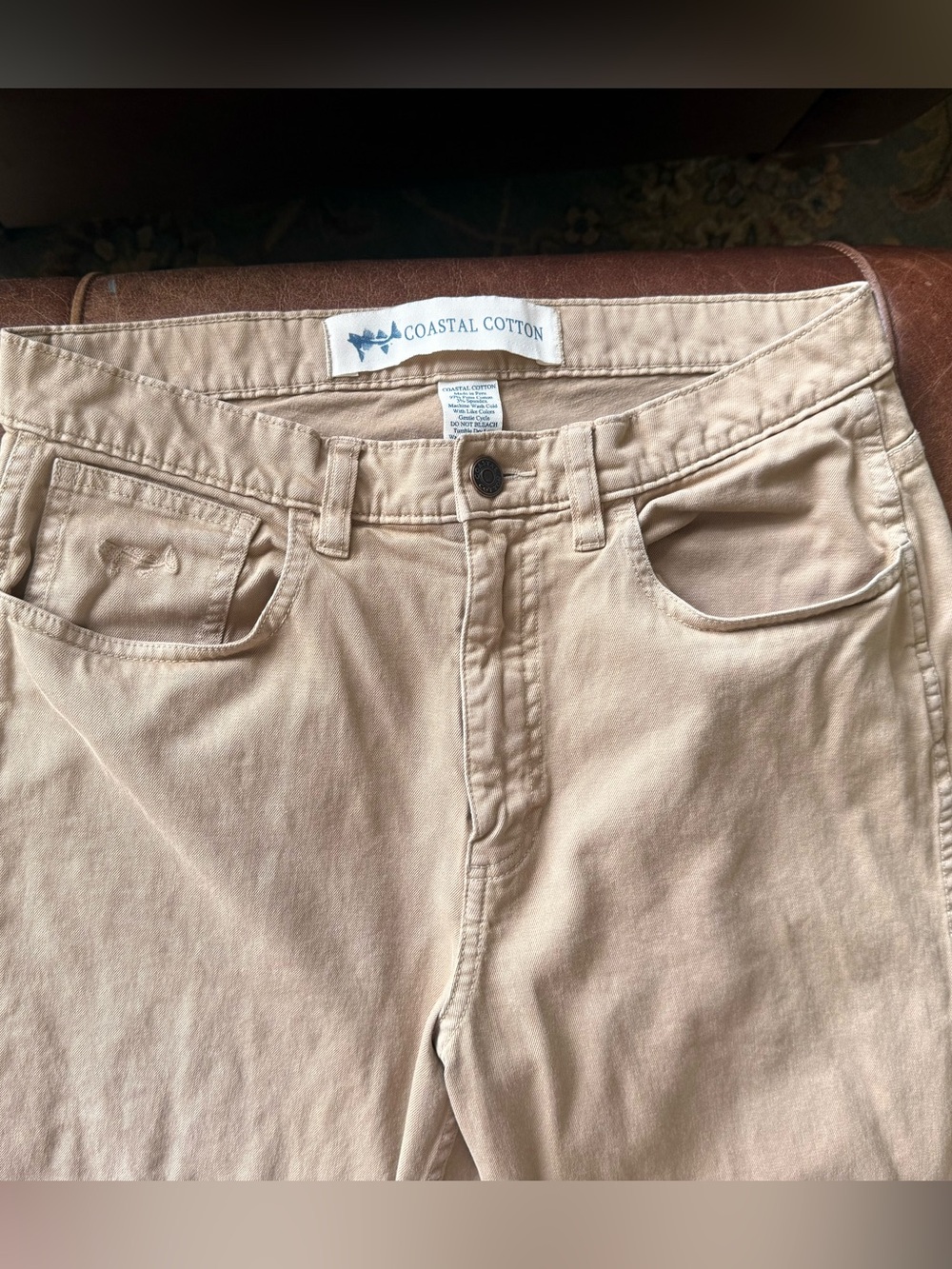 Coastal Cotton Men's Twill 5 Pocket Chino 30/32